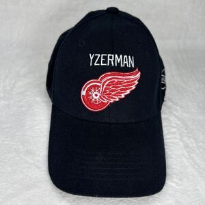 Vintage Detroit Red Wings Yzerman 19 Cap CCM NHL Hockey Hat One Size